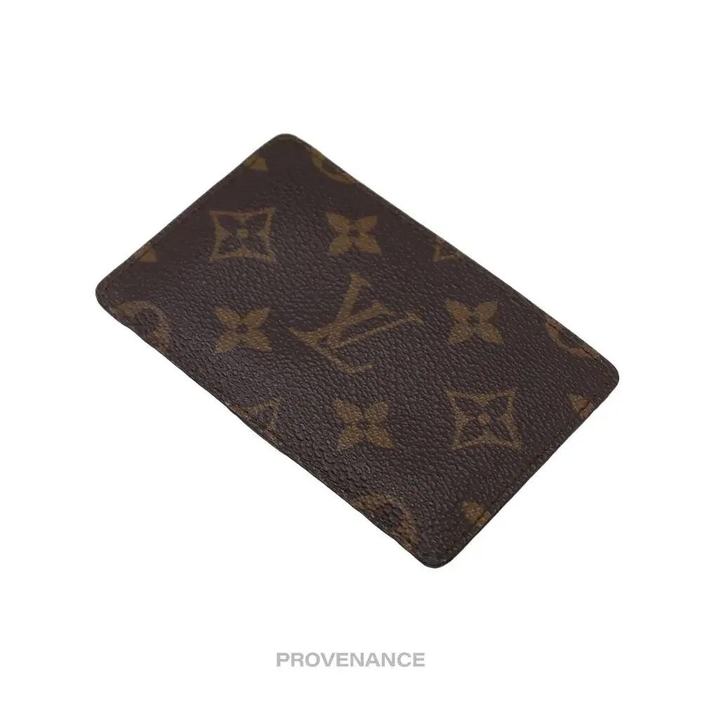 🔴 Louis Vuitton Card Holder Wallet - Monogram Small 